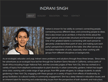 Tablet Screenshot of indranisingh.com